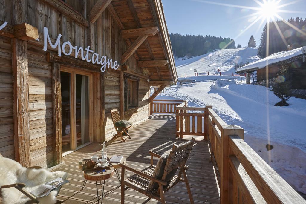 Le Lodge Chasse Montagne Ле-Гет Экстерьер фото